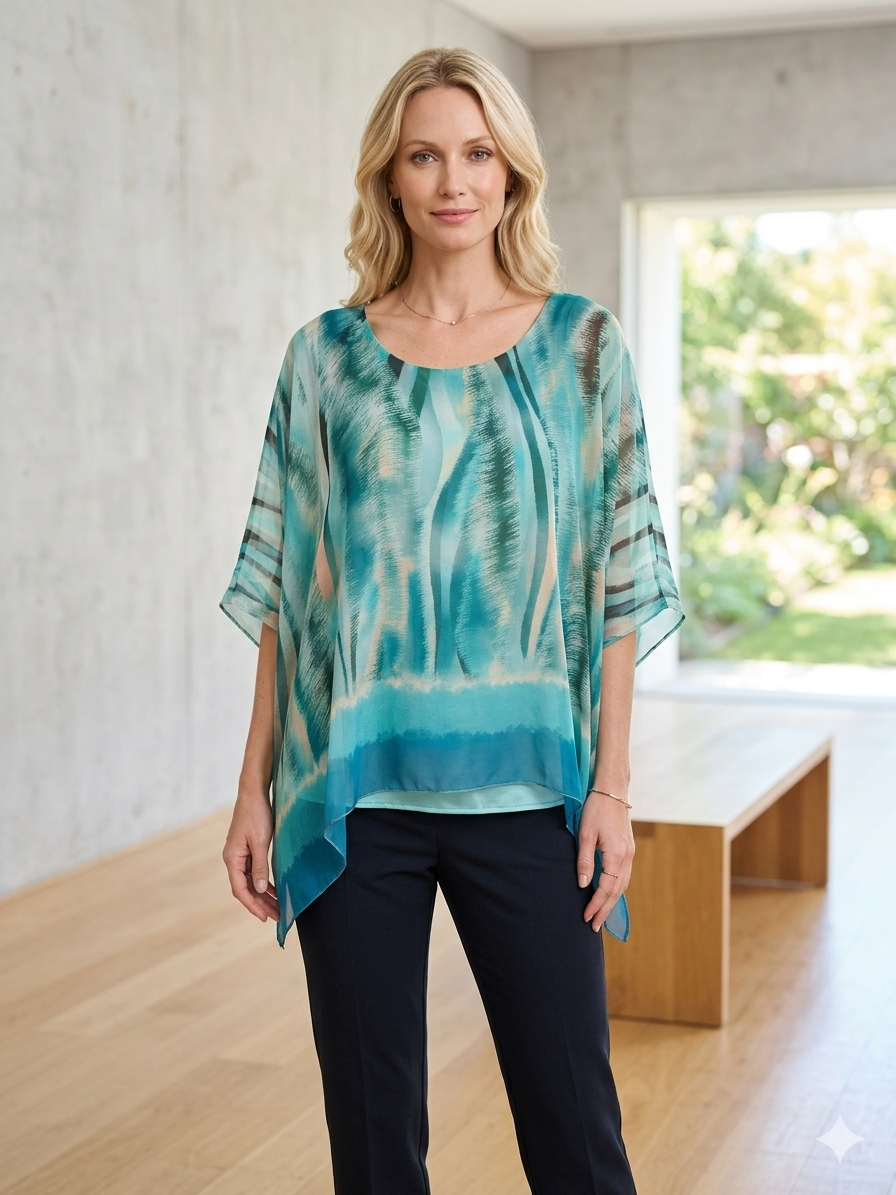 Raw Moda ISLA silk Top