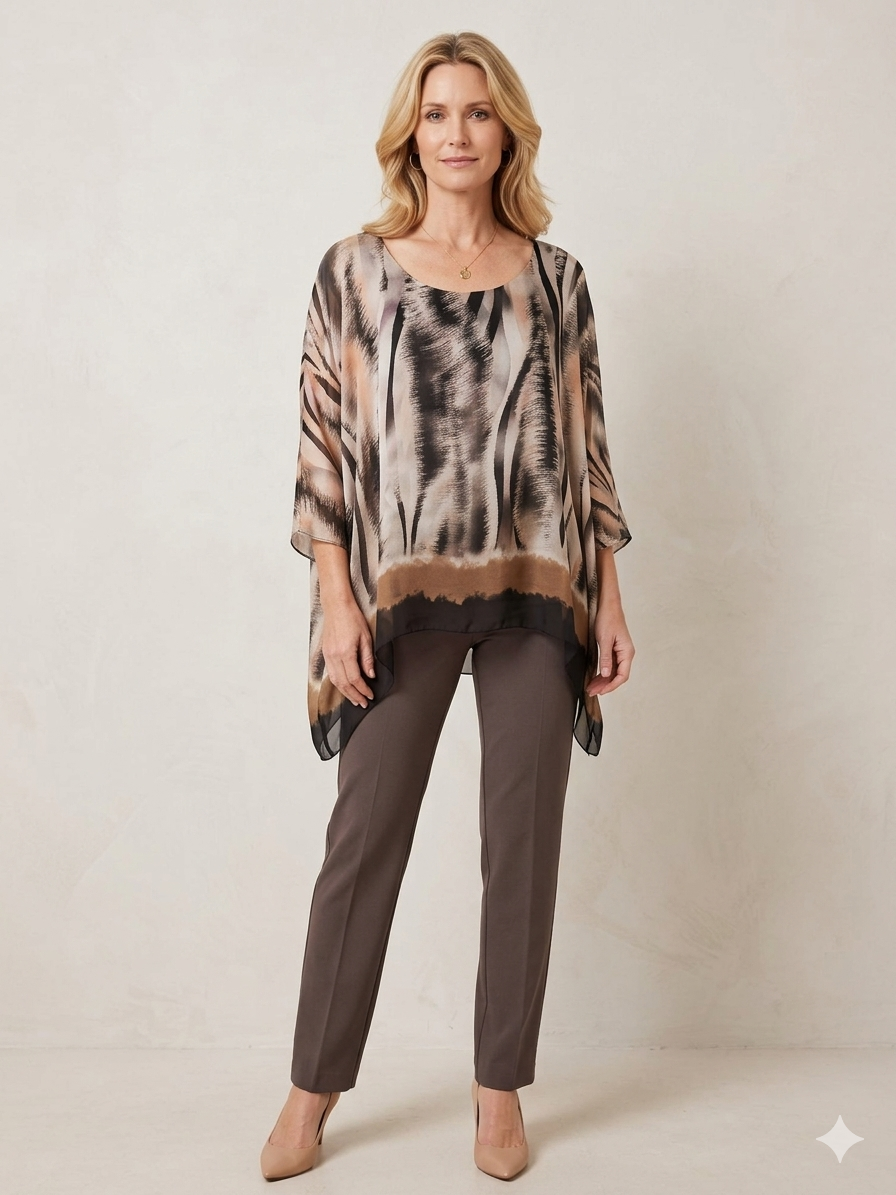 Raw Moda ISLA silk Top